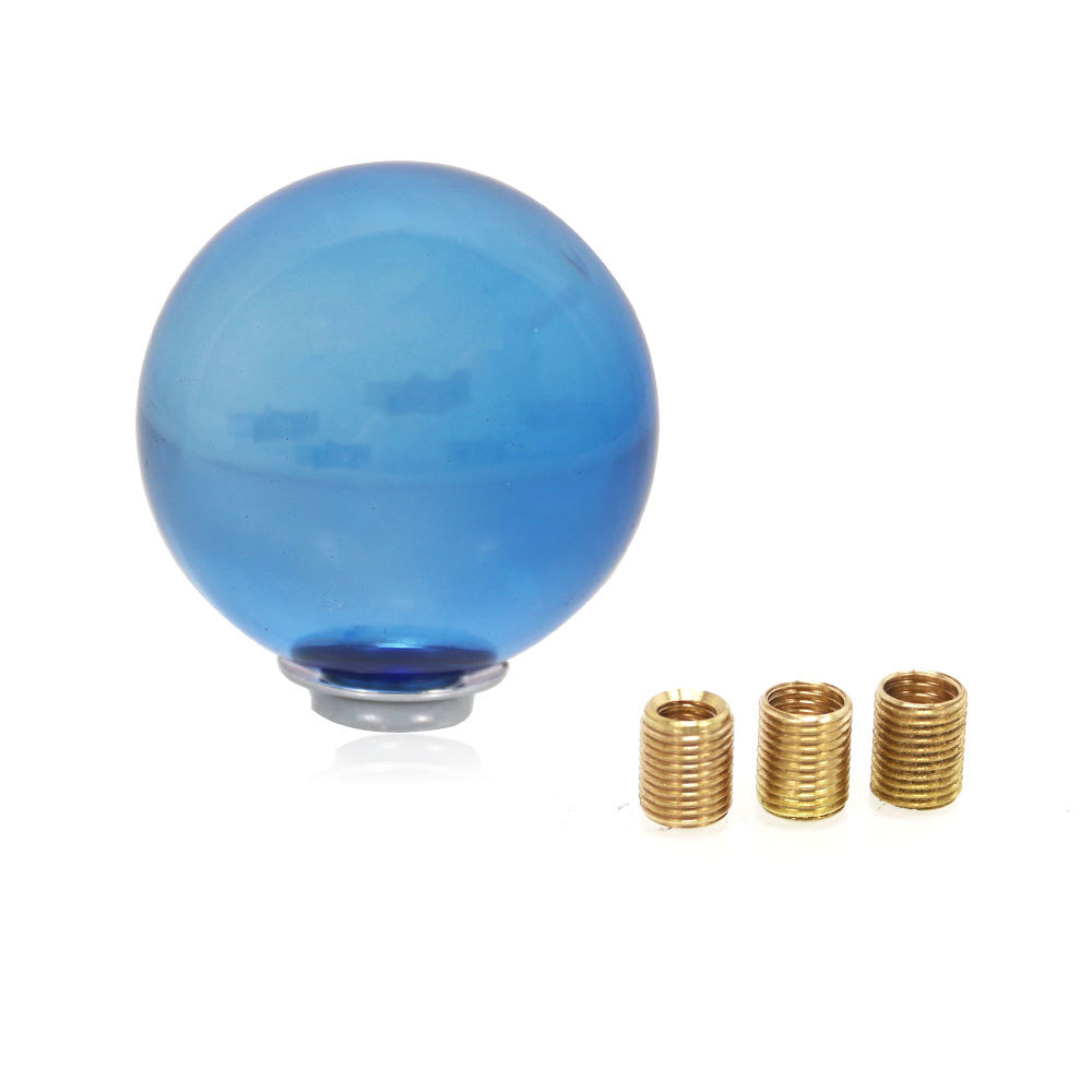 Blue Crystal Schaltknauf mit Adapter