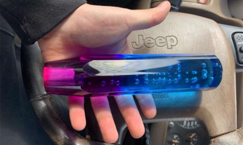 cool Jdm bubble crystal shift knob