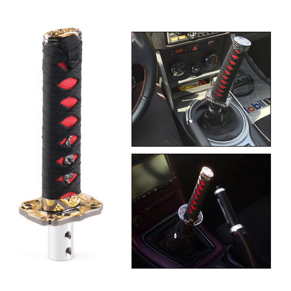 1X Cool Samurai Sword Katana Shift Knob Gear Level Coolshiftknobs