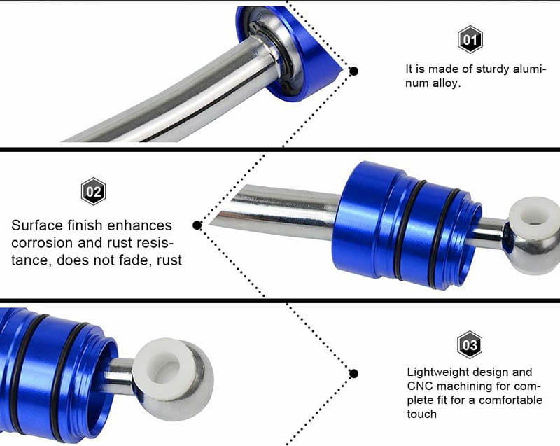 blue manual shift stick