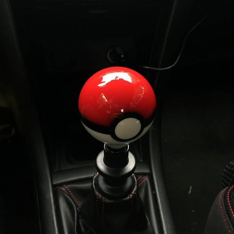 pokemon pokeball shift knob review