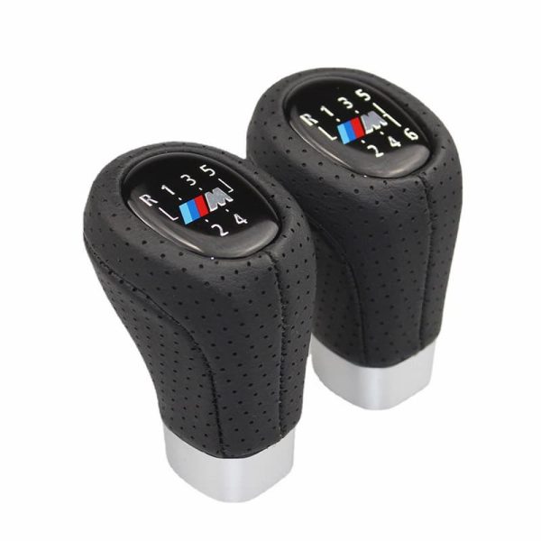 m logo short square bmw shift knob