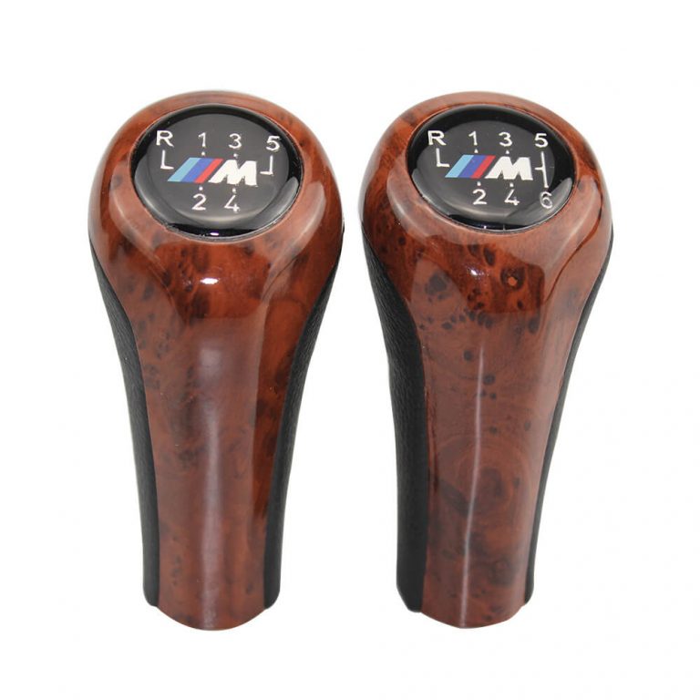 High Quality Wood Grain BMW Gear Knobs M For BMW 1 3 5 6 Series