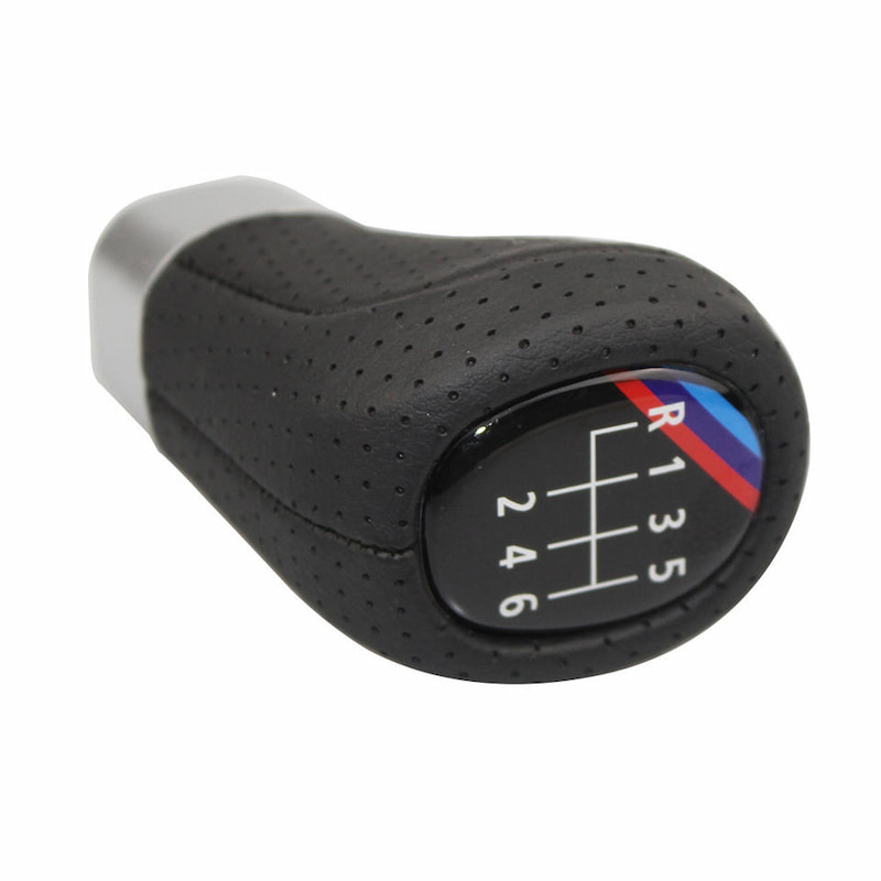 6 speed Bmw shift knob tri color