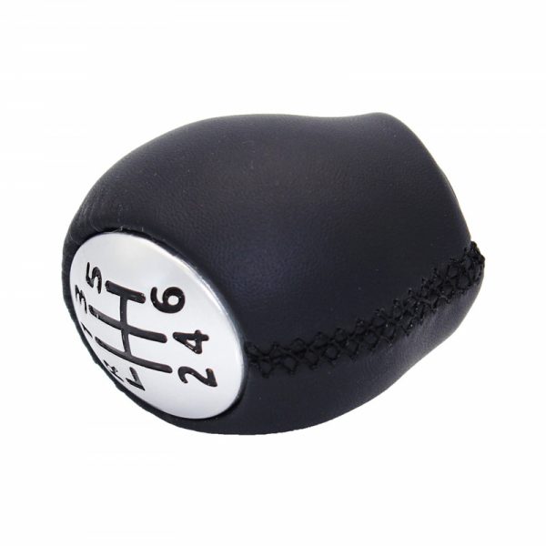 LST 6-Speed Gear Shift Stick Knob In Black/Chrome For Renault Megane 3 III (Brand New)