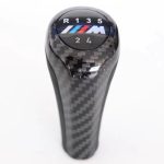 Carbon fiber grain shift knob M