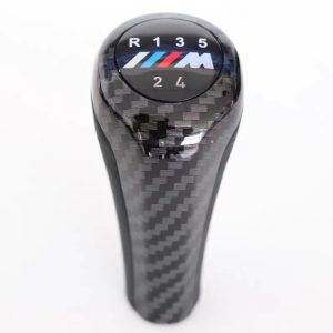 Carbon fiber grain shift knob M