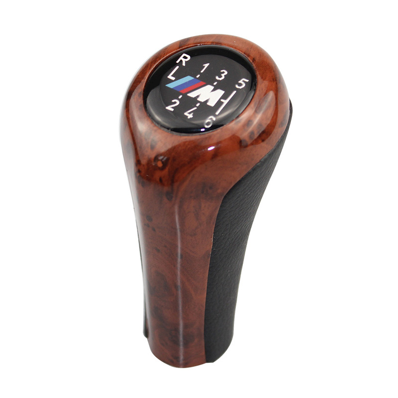 Shift Knob Bmw Wood Grain 6 Speed