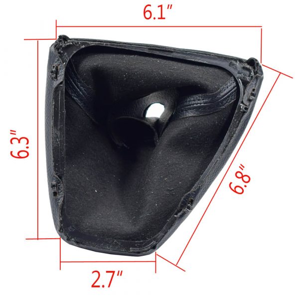 Auto Real Leather Gear Shift Gaiter Boot Dust-Proof Cover Fit For BMW E90 E91 E92 E93 - Image 3
