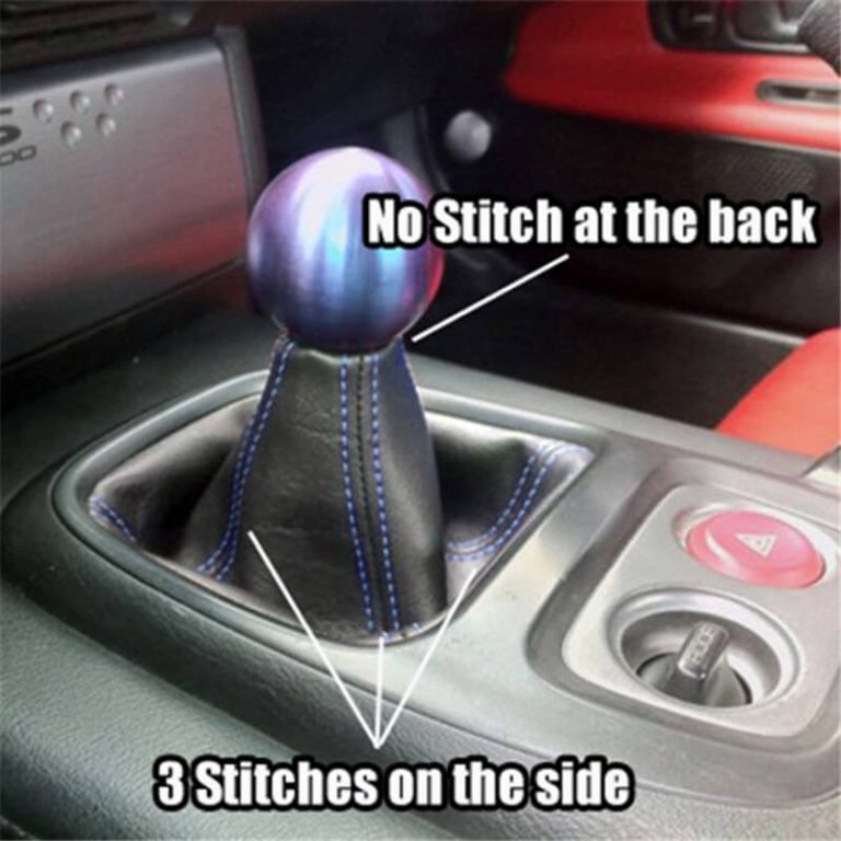 1PC PU Leather Gear Shift Boot For Car Cool Shift Knobs