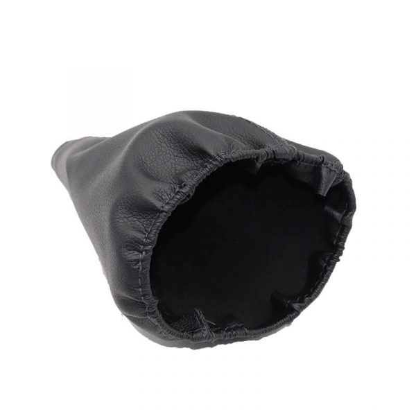 Leather Car Gear Knob Lever Gaitor Boot Cover For VW Fox 2005 - Image 3