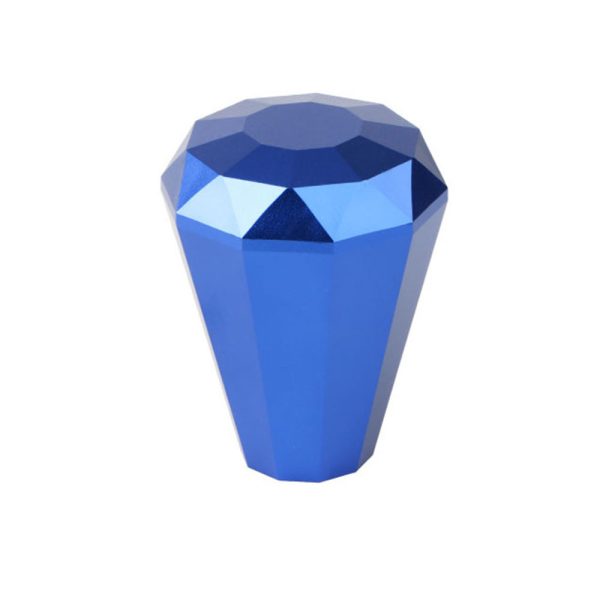 Aluminum Diamond Shift Knob Blue