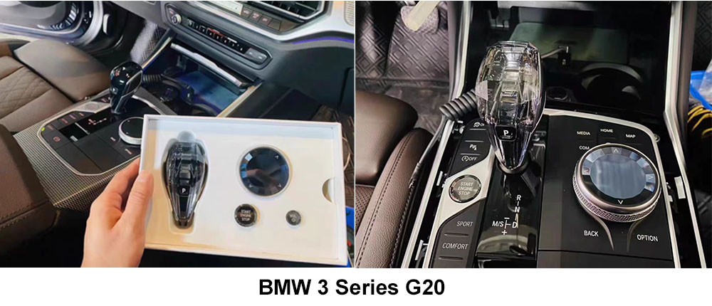 BMW 3 series g20 crystal shifter