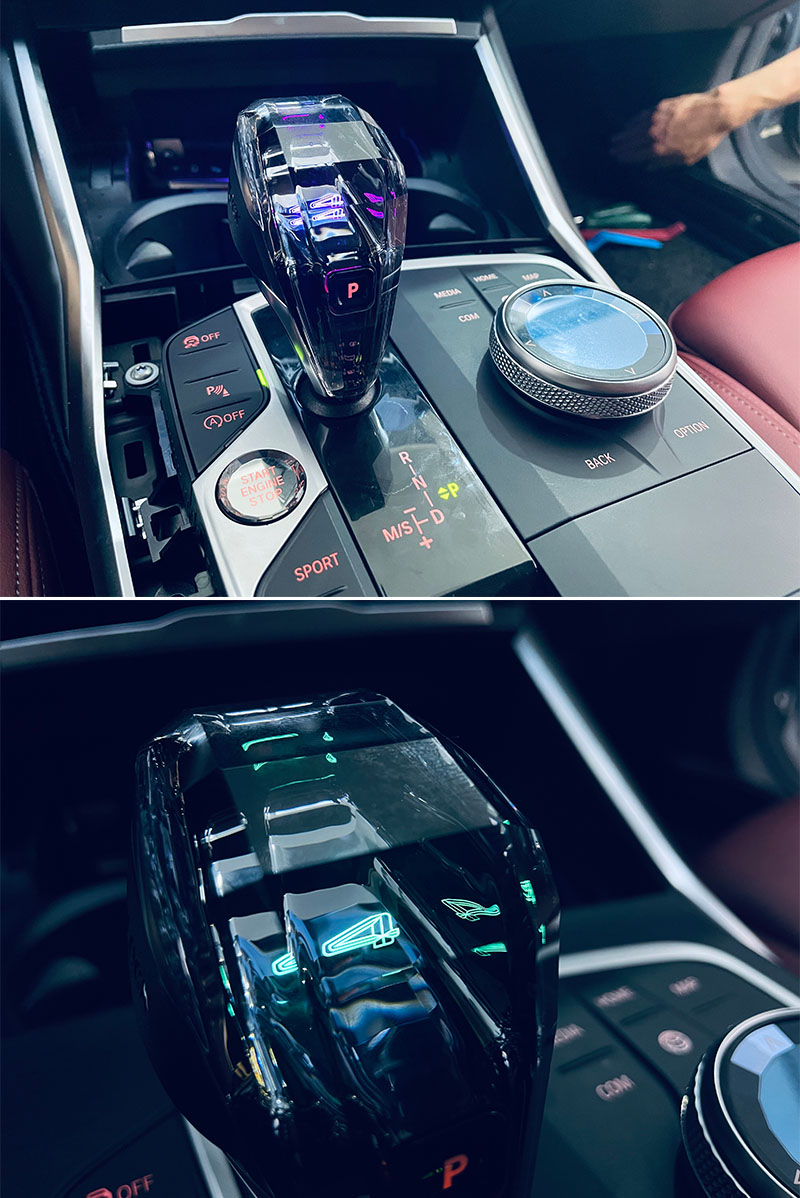 BMW Crystal Shifter 4 series installation