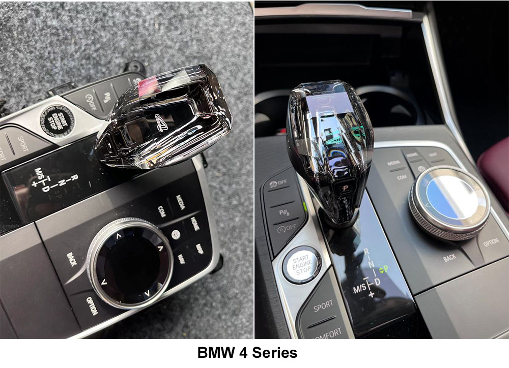 BMW Crystal gear shifter 4 series