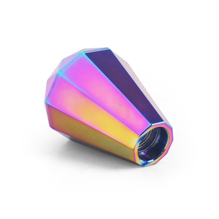 Attractive Aluminum Neo Chrome Diamond Shift Knob Universal Coolshiftknob