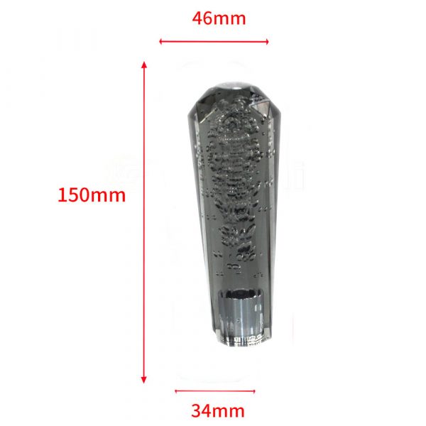 black crystal bubble shift knob