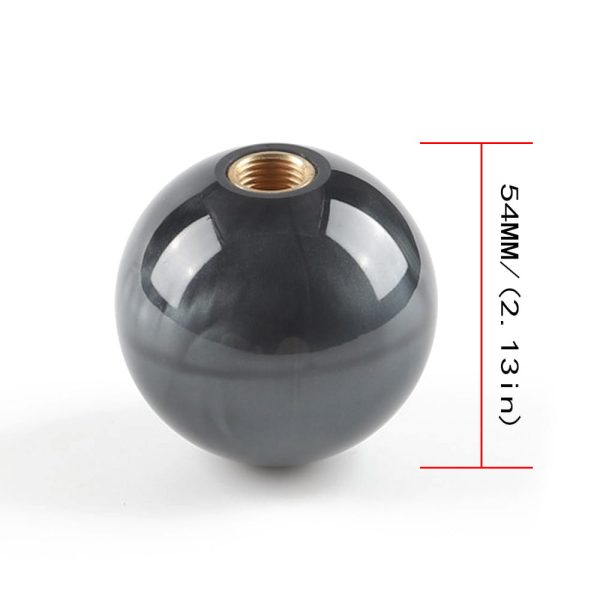 black marble ball shift knob size