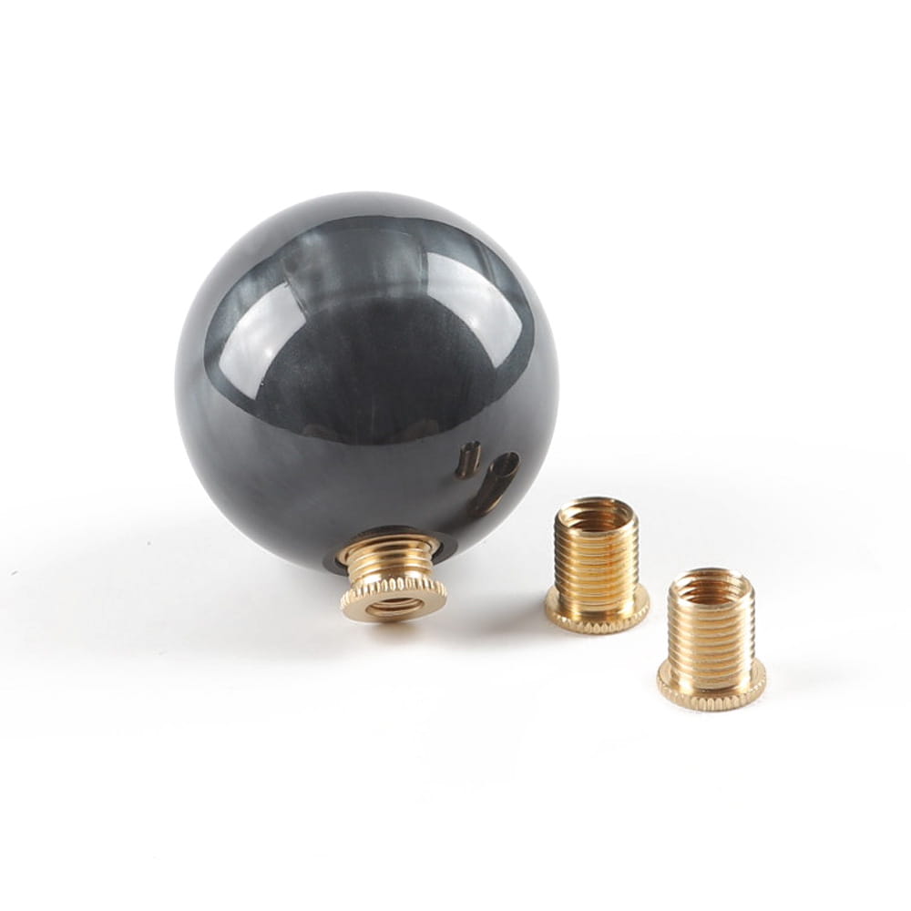 black marble shift knob with adapters
