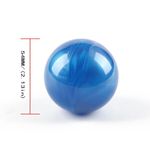 blue marble shift knob size