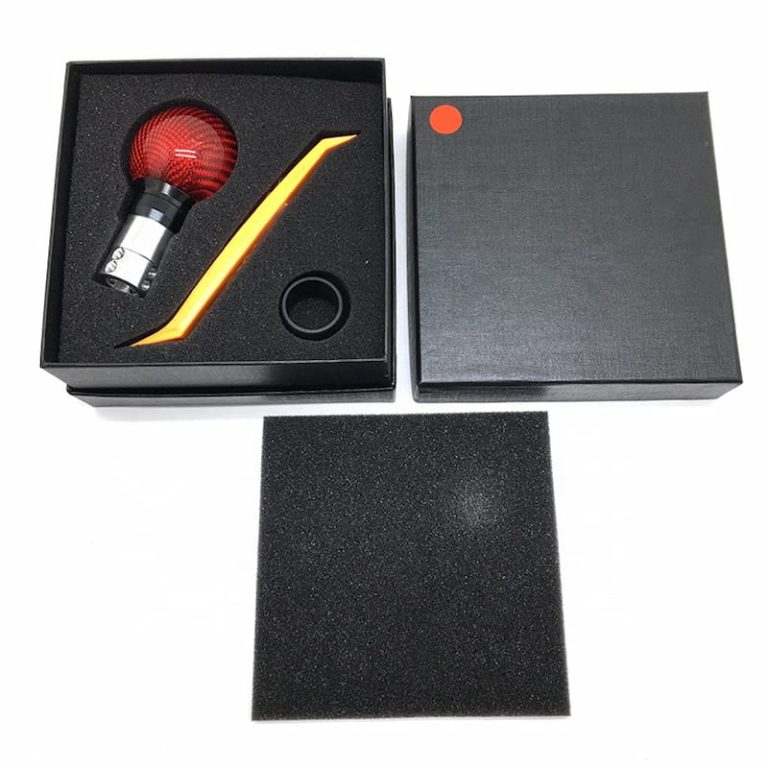 Custom Universal Red Carbon Fiber Shift Knob Coolshiftknob