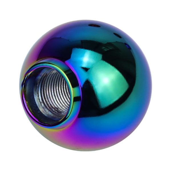 neo chrome aluminum gear shift knob (2)