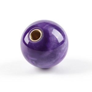 purple marble style ball shift knob