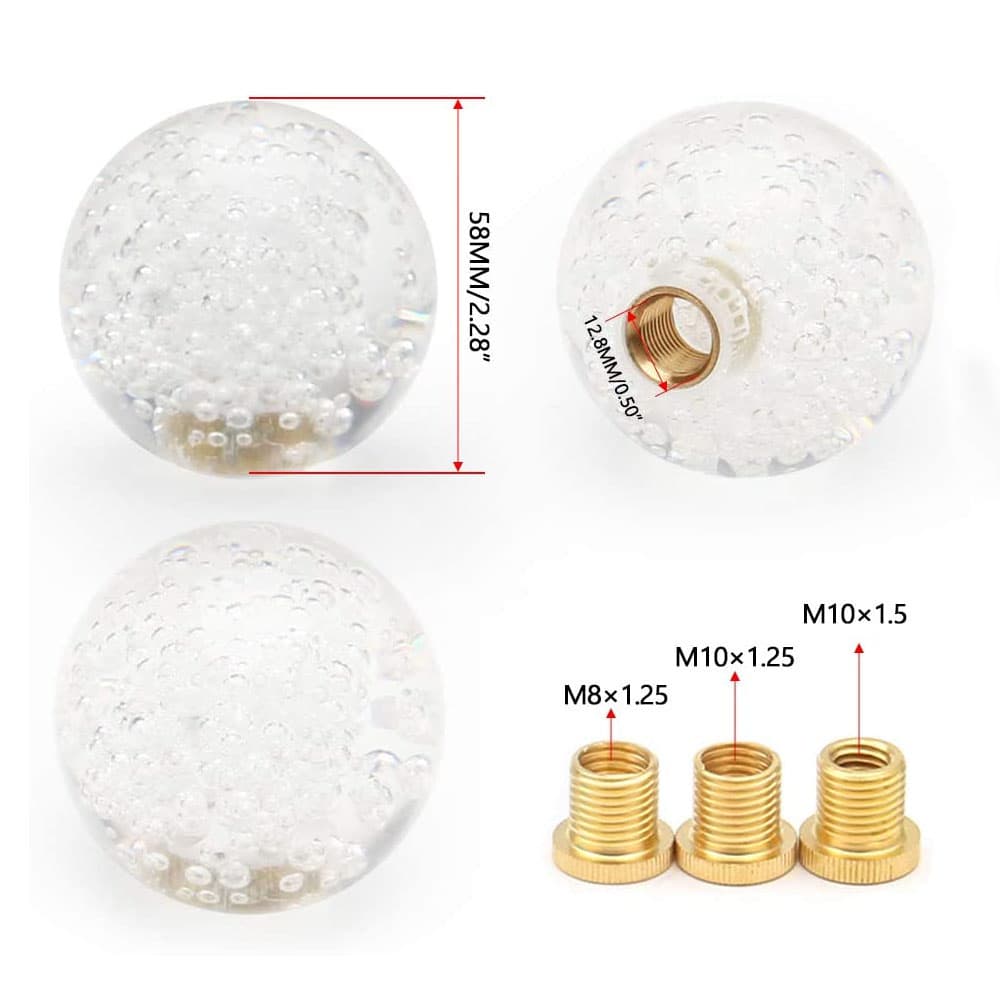 Acrylic Shift Knob Ball Adapters