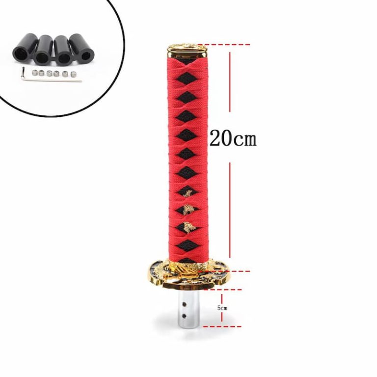 JDM Style Katana Shifter 200mm Samurai Sword Shift Knob Coolshiftknobs