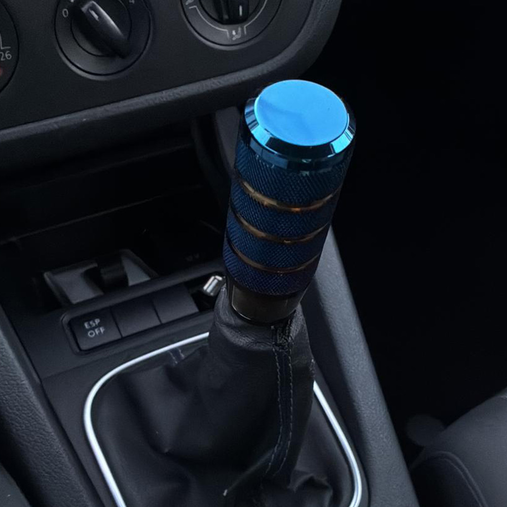 Bluing Gilding Aluminum Shift Knob Vw Golf 5 5 speed