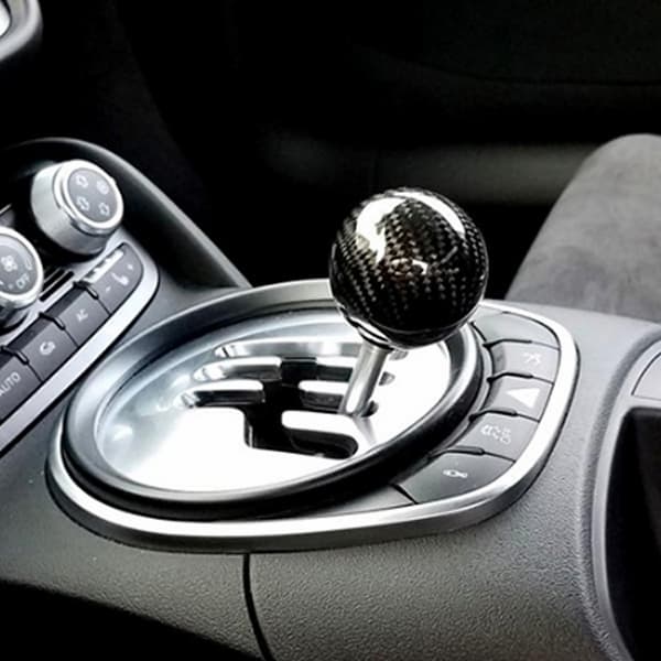 black ball carbon fiber shift knob