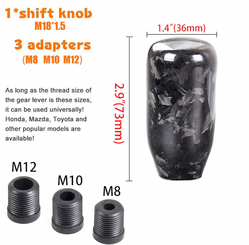 Forged Carbon Fiber Shift Knob Products