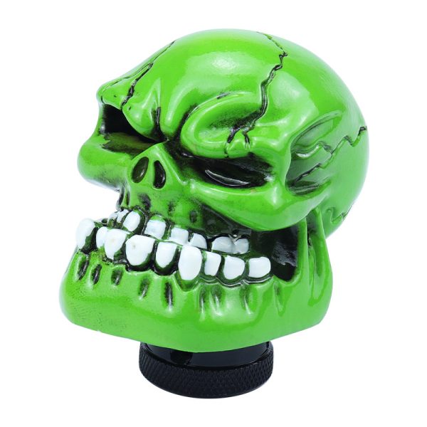 big tooth skull shift knobs green