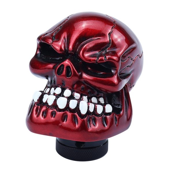 big tooth skull shift knobs red