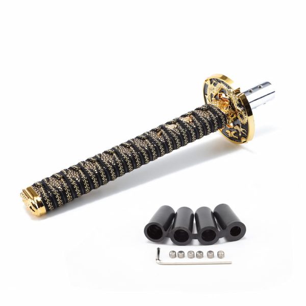 black gold katana shift knob