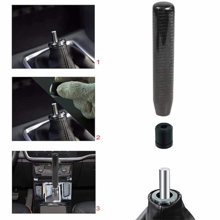 Racing 130mm 180mm Long Weighted Carbon Fiber Shift Knob Coolshiftknob