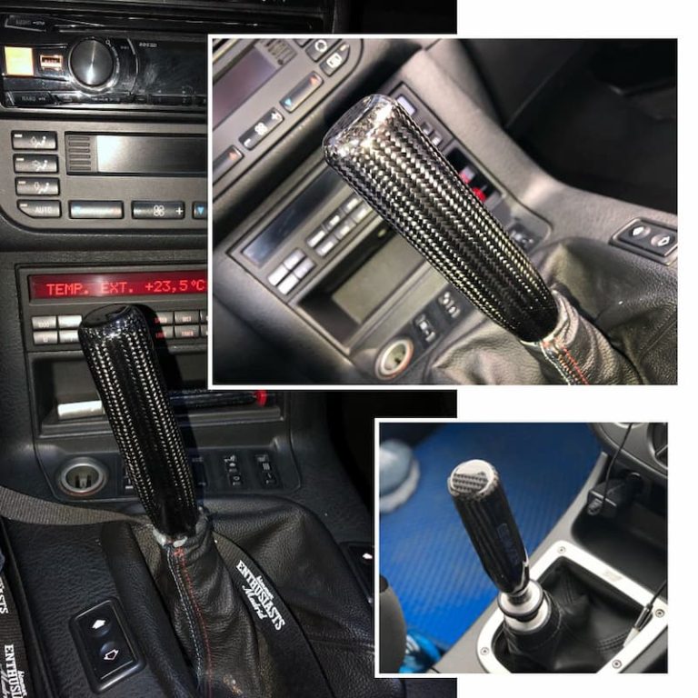 Racing 130mm 180mm Long Weighted Carbon Fiber Shift Knob Coolshiftknob