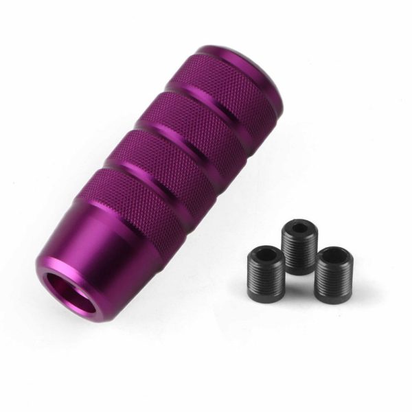 non slip weighted shift knob purple