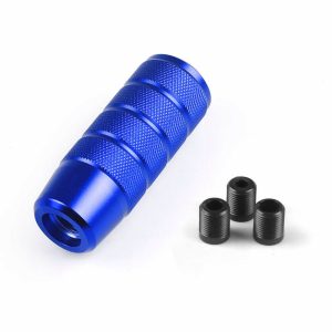 non slip weighted shift knobs blue