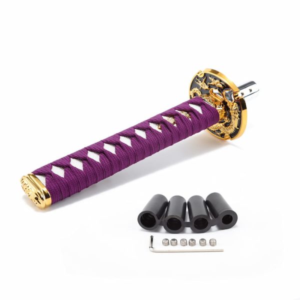 purple katana shift knob 200mm