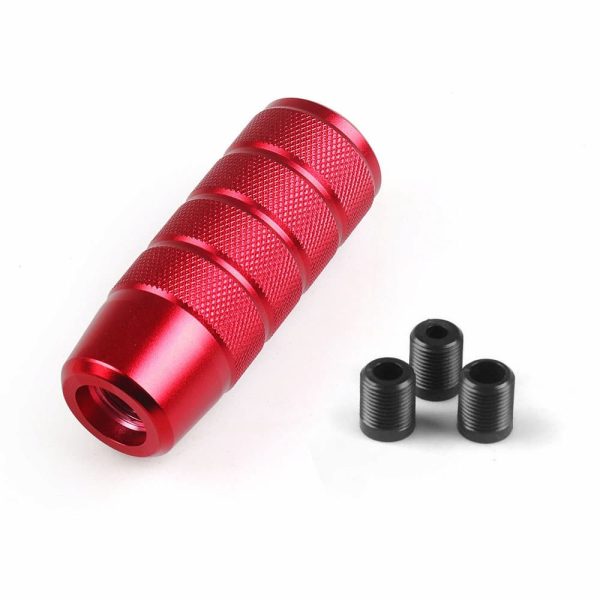 red non slip weighted shift knob