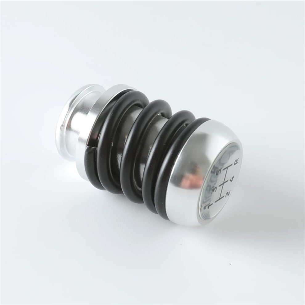 5 Speed Aluminum Alloy Spring Shift Knob Heavy Weighted Coolshiftknob