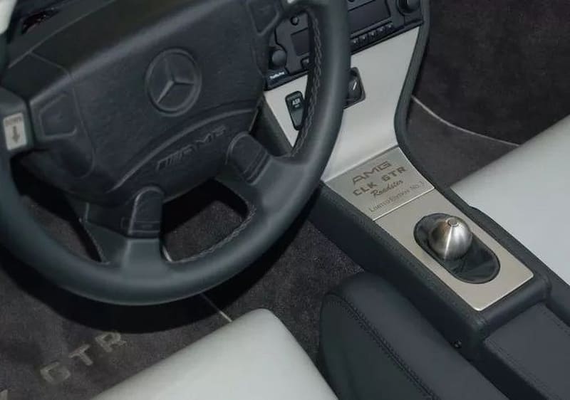 Mercedes-Benz CLK GTR shifter