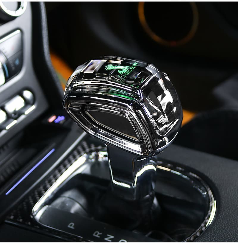 15-22 Ford Mustang Custom Crystal Shift Handle 1