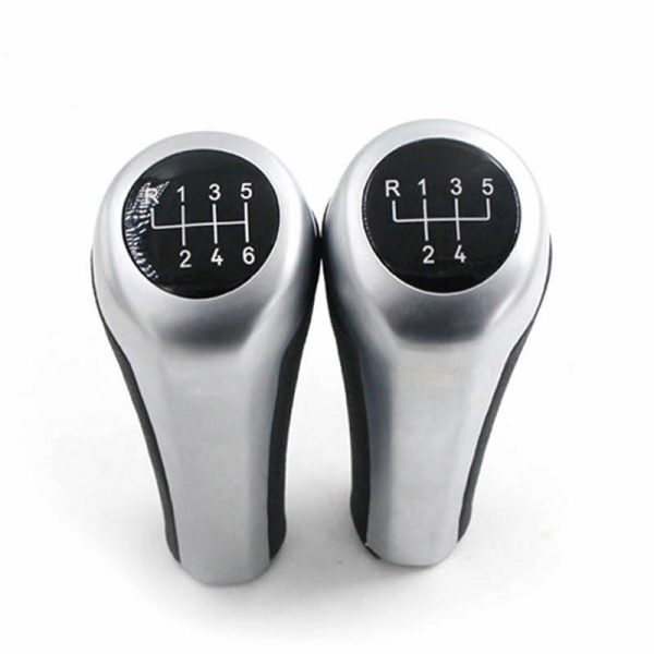 matte silver bmw manual shift knob