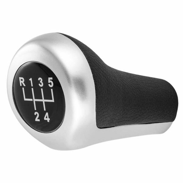 matte silver gear stick shift knob (2)