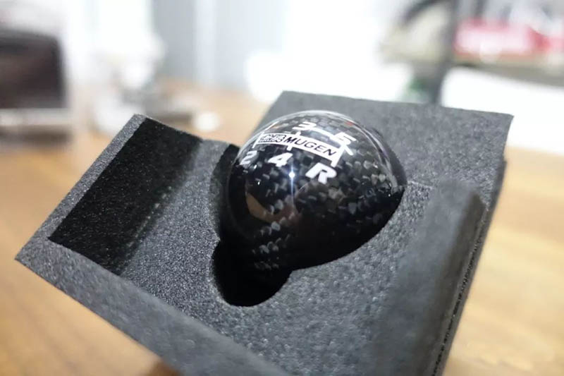 mugen carbon fiber shift knob