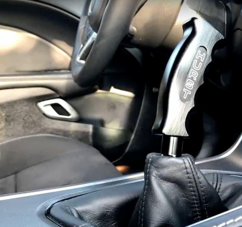 mustang pistol shift knob