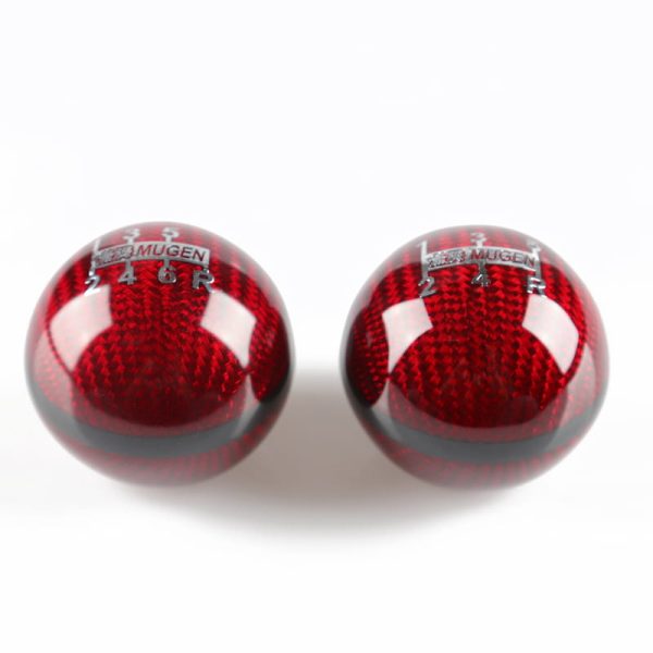 red mugen carbon fiber shift knob