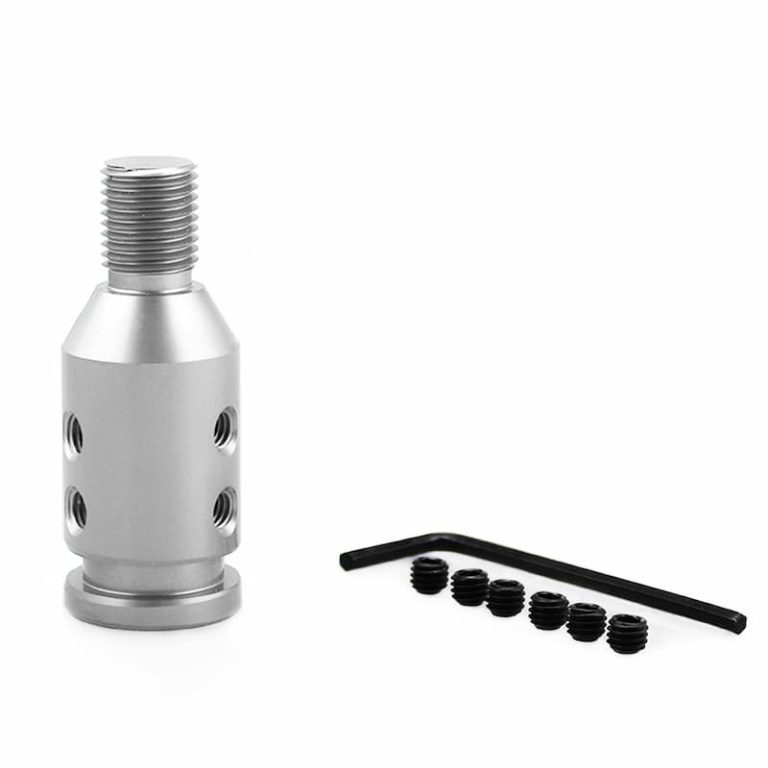 Universal Shift Knob Adapter Aluminum Alloy Compatible with Non